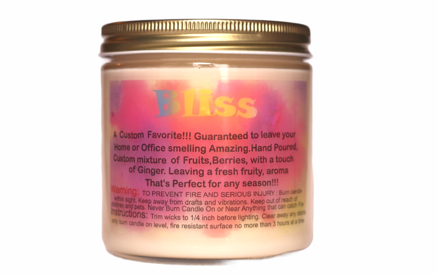 Bliss Candle 14oz